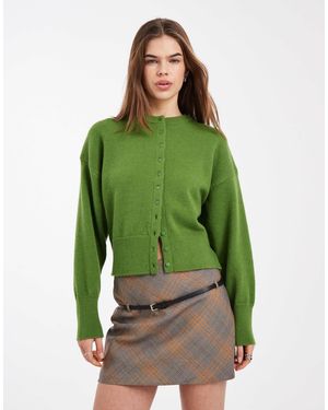 Daisy Street Gilet à taille ajustée - Vert