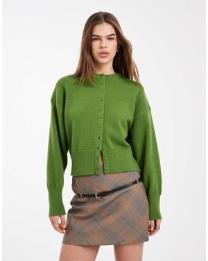 Daisy Street – taillierte strickjacke - Grün