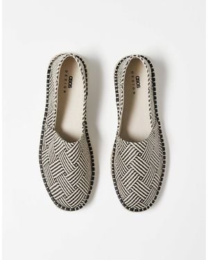 ASOS Slip On Espadrilles - White