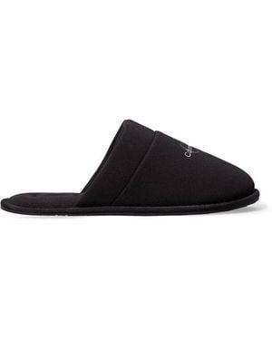 Calvin Klein Warm Hotel Slippers - Black