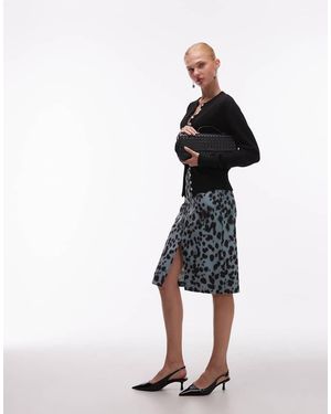 ASOS Midi Skirt - Blue