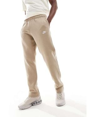 Nike Club Fleece Open Hem Sweatpant - Natural