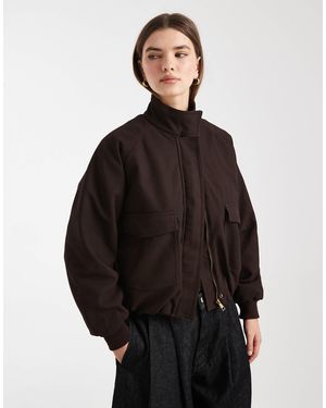 Cotton On – clover – bomberjacke - Schwarz