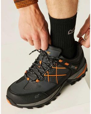 Regatta Samaris Iii Technical Waterproof Low Walking Boots - Black