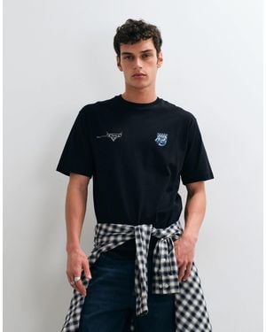 ASOS Disney pixar lockeres t-shirt mit cars-print - Schwarz
