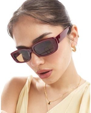 Aire Ceres Rectangle Sunglasses - Brown