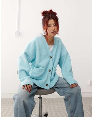Monki Cardigan - Blu