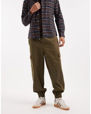 ASOS – schmal zulaufende schlupf-cargohose - Grün