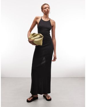 Weekday Jurk Met Racerback - Zwart