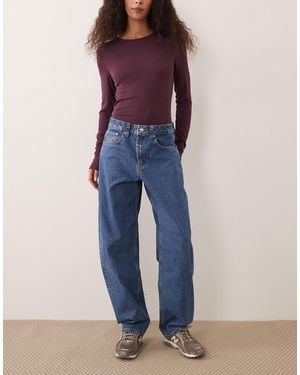 ASOS Slim Barrel Jeans - Blue