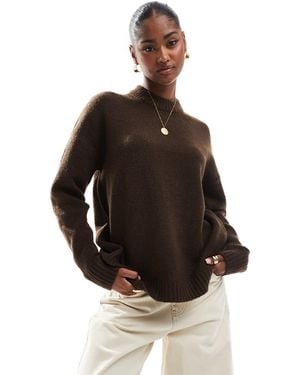 Threadbare – oversize-pullover - Schwarz