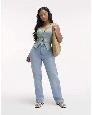 Cotton On Curvy Stretch Straight Jean - Blue