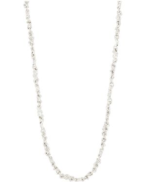 Pilgrim Nova - collier en plaqué argent - Blanc