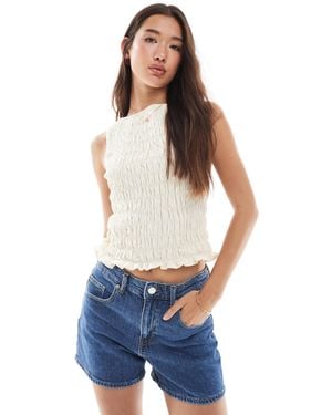 Vero Moda Tess Denim Shorts - Blue