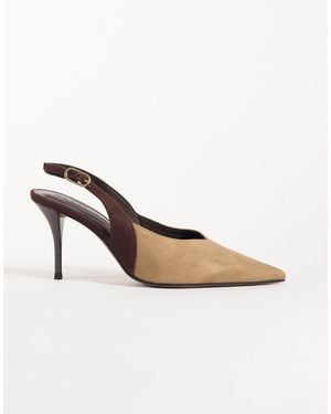 ASOS Serena Slingback Stiletto Heels - Multicolour