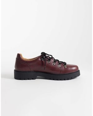 SEQWL Gaston Low Hiker Boots - Brown
