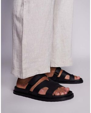 Steve Madden Manu Slider Sandals - Grey