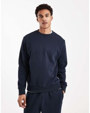 JJ Rebel Oversized Sweat Shirt Co-ord - Blue