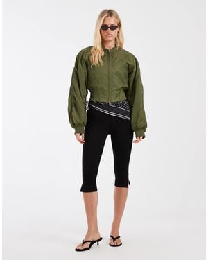 & Other Stories Nylon Light Weight Bomber - Blue