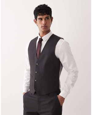 ASOS Slim Suit Waistcoat - Blue