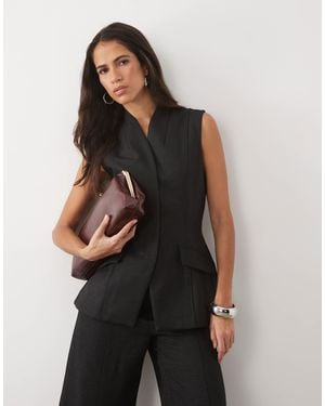 ASOS Tailored Waistcoat Co-ord - Black