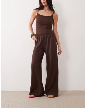 ASOS – schlupfhose - Braun