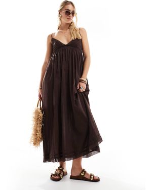 Accessorize – sommerliches midikleid - Weiß