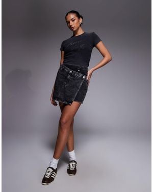 HUGO Galaxy Denim Skirt - Blue