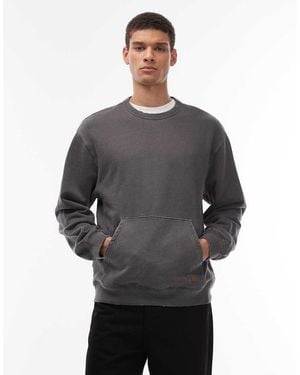Carhartt Torian Oversized Pullover Sweatshirt - Grey