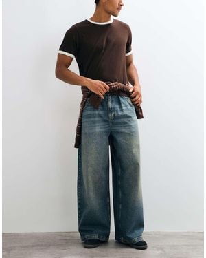 Collusion Xl baggy Skate Jean - Blue