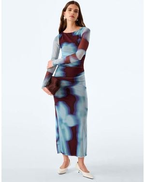 OMNES Hollis Maxi Dress - Blue