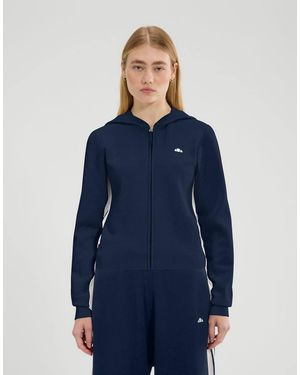 Ellesse Laneisa Knitted Long Sleeve Full Zip Hoodie - Blue