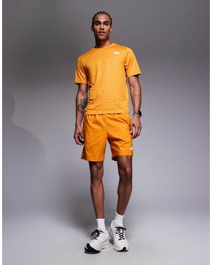 The North Face Pentadome Embossed 24/7 Logo Short - Orange