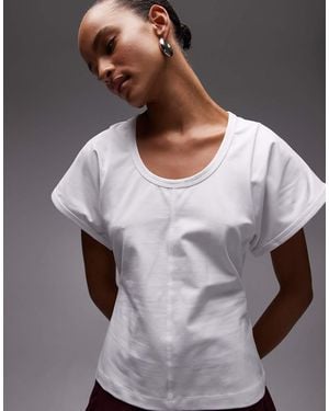 & Other Stories T-shirt With Wide Sleeves - White