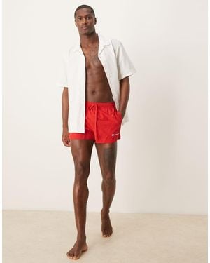 Champion Pantaloncini Da Bagno Rossi - Rosso