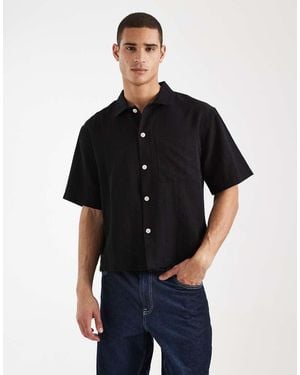 Cotton On Ventura Short Sleeve Shirt - Black