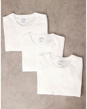 Polo Ralph Lauren – 3er-pack lounge-t-shirts - Natur