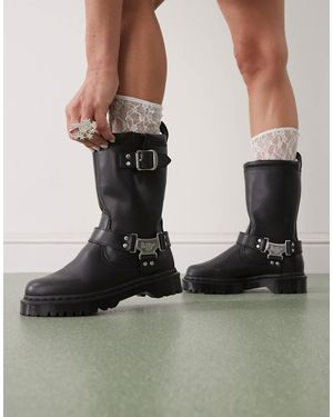 Dr. Martens – anistone hi – stiefel - Schwarz