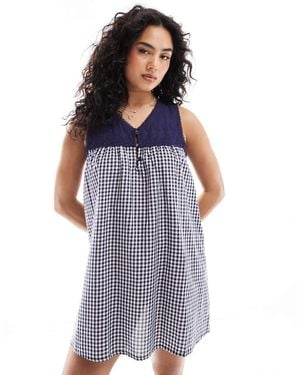 Cotton On Cotton On Broderie Woven Sleep Nightie - Purple