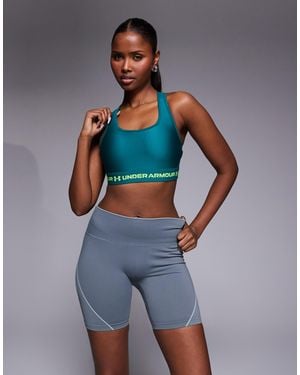 Under Armour Crossback Mid Sports Bra - Blue