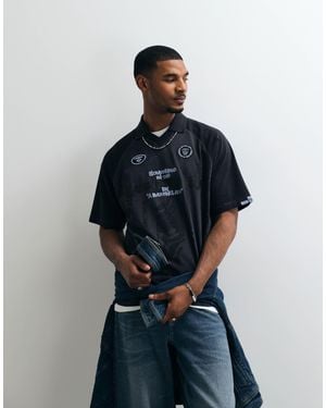 Aape By A Bathing Ape Aape by a bathing ape logo-sporttrikot - Blau