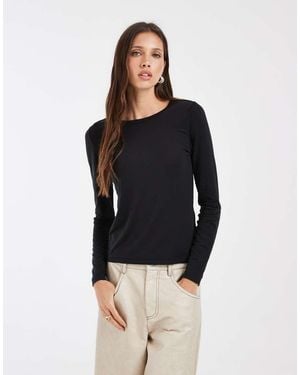 Vero Moda Long Sleeve T-shirt - Black
