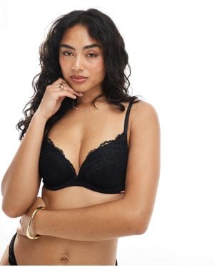 DORINA Origins Lace Padded Push Up Bra - Black