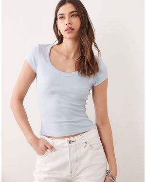 ASOS Scoop Neck Baby Tee - White