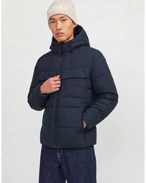 Jack & Jones Chaqueta Acolchada En Sky Captain-Gris - Azul