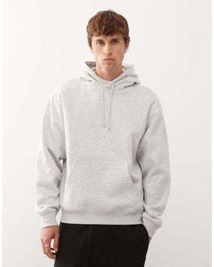 Weekday Classic Fit Hoodie - Grey