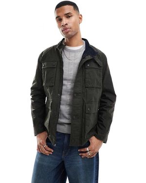 Superdry Wax Jacket - Black