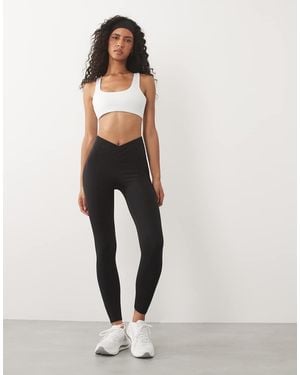 4505 Wrap Waist Yoga legging - Black