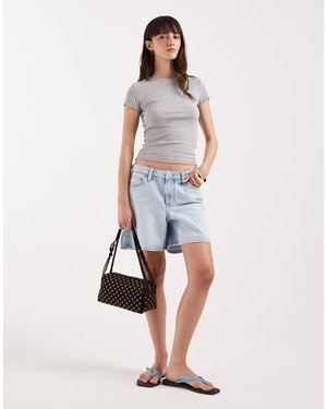 JJXX Seville Denim Shorts - White