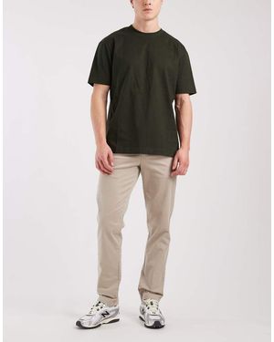 New Look Slim Fit Chinos - Natural